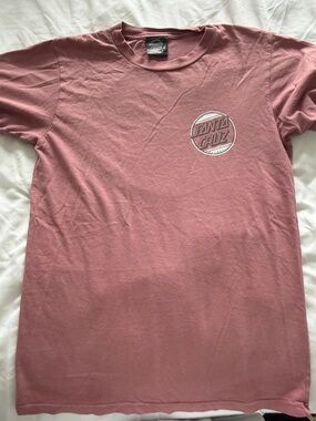 Santa Cruz Rose Pink Graphic Tee